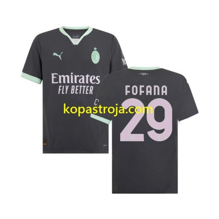 Billiga Fotbollströjor AC Milan Fofana 29 Tredje tröja 2024/25 Kortärmad